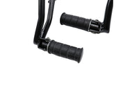 Black Rear Footpeg Assembly Bolt-on Motorcycle Footpeg with Rubber Pad Sturdy Footrests Wear Resistant for Passengers, Commuting