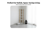 Multi-Tier Corner Shelf Space-Saving 5-Tier Corner Shelf Easy Assembly