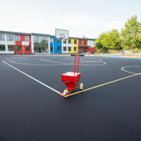 2-Wheel Chalk Line Marker Chalk Line Marker Cart Versatile Field Chalker for School Playground