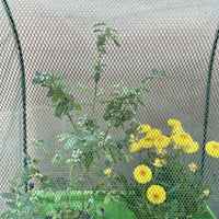 Garden Netting Canopy for Vegetables and Fruits, Bird and Insect Protection, Iron Frame and Mesh