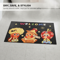 Diatomaceous Earth Bath Mat Super Absorbent Non-Slip Quick Dry Bathroom Kitchen Floor Mat