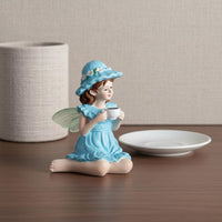Boy and Girl Figurine Set Glowing Miniature Boy and Girl Statues Gift for Desk