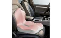 Portable Seat Cushion with Back Support Supportive Roll-up Seat Cushion Orthopedic Tailbone Pillow Comfortable for Drivers