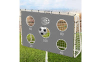 Football  Scoring Target Cloth Portable Soccer Goal Target Sheet Athletic Gear for Backyard, Beach