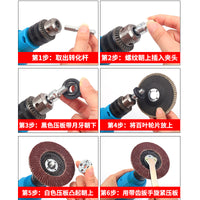 Drill to Angle Grinder Converter Kit for Polishing and Cutting