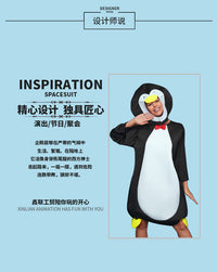 厂家批发圣诞节日动物扮演装卡通企鹅舞台表演cosplay服装扮服装