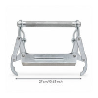 Galvanized Bee Box Frame Lifter Clamp Hinged Grip Beekeeping Frame Clamp Long Handle Bee Supplies 26 Cm for Beekeepers, Apiary
