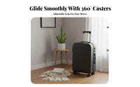 Hardside Suitcase Combination Lock Hardshell Luggage Lightweight