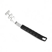 Grill Grate Lifter Black Handle Grill Lifting Tool Polished Metal Finish