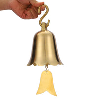 Large Octagonal Brass Wind Chime Temple Bell