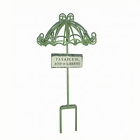 Decorative Flower Insert Hanging Plaque Outdoor Decor for Planter, Soil