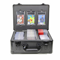 Portable Aluminum Alloy PSA Card Storage Box with Handle