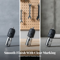 Silver Water Adapter Knurled Connector
