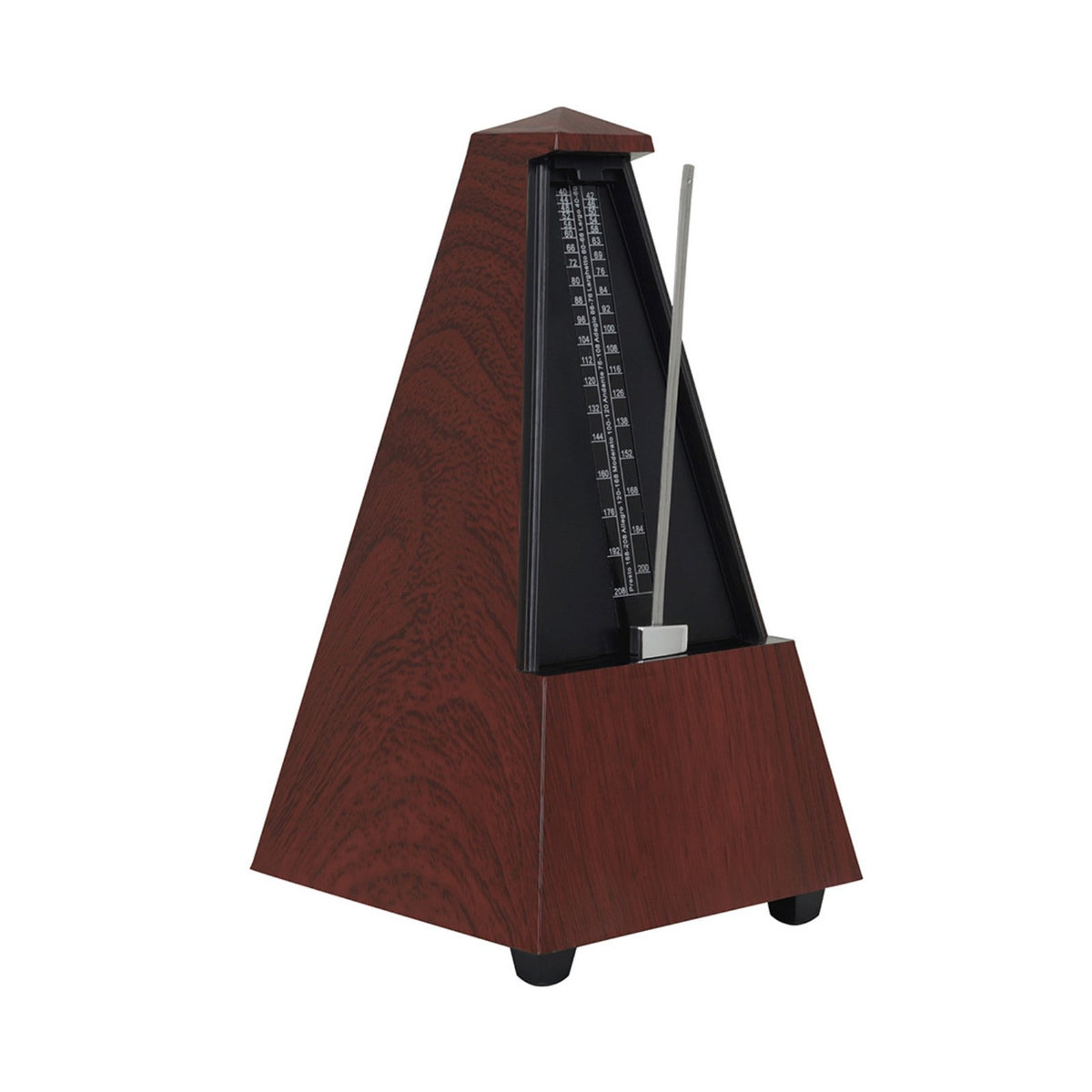 Pyramid Metronome Metal Movement Mechanical Metronome Stable Base Instrument Rhythm Meter for Exam Training