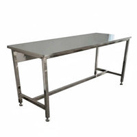 Lab Work Table with Drawers Heavy Duty Stainless Steel Table with Drawers Anti Stainless Steel Desk for Workshop Cleanroom, Warehouse