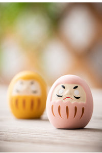 文创 zakka日式杂货 多彩达摩卡通摆件 日式摆件 陶瓷家居摆件