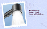 High-pressure detachable shower head
