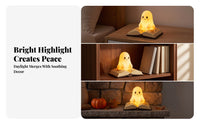 Halloween Specter Night Light | Warm Yellow Glow, Night Light with specter, for Bedroom