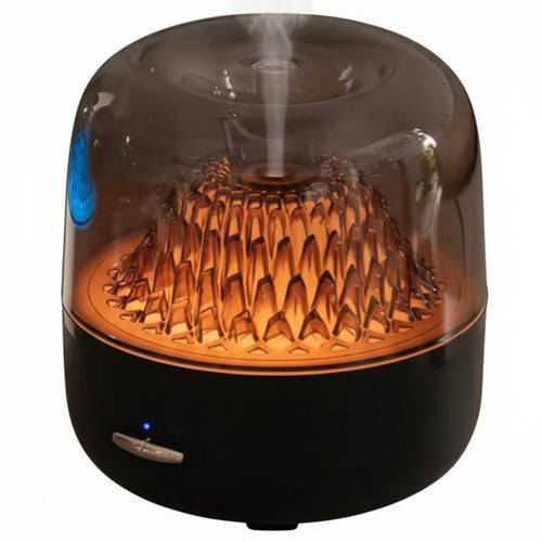 200ml Tabletop Humidifier Auto Shut-Shut down LED Light Mist Humidifier