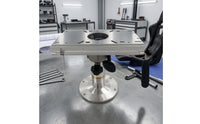 Aluminum Adjustable Boat Seat Pedestal Marine-Grade Boat Seat Pedestal Mount Base Heavy-Duty Corrosion-Resistant for Yacht Builders, Boats, Yachts