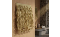 Plastic Thatch Tile Fireproof Synthetic Straw Roofing Long-Lasting for Patio