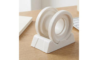 Tear-off Tape Base Built-in Buckle Office Supply White Desk Accessory