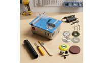 Mini Table Saw Compact Desktop Table Saw Space-Saving for Crafters, Model Makers, Home Workshop