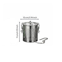 Braising Seasoning Container Secure Latch Stainless Steel Seasoning Basket