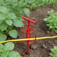 Irrigation Hose Puller Labor-Saving Pipe Guide Tool Heavy-Duty Steel for Orchard