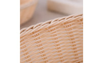 Basket Base Natural Shallow Woven Basket Low-Height for Buffet