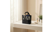 Mesh Tote Bag Breathable Mesh Toiletry Bag Translucent for Travel