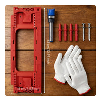 Door Hinge Router Template Exact Cutting Door Hinge Jig Fits Standard Hinges for Carpenters, Woodworkers, Carpentry, Home Improvement