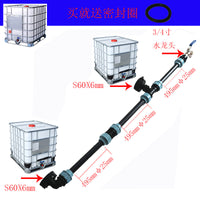 IBC Tote Tank Connector Kit with Threaded Fittings