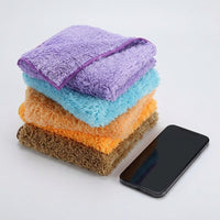 Highly Absorbent Microfibre Cloth and Car Drying Towel, Microfiber Cleaning Cloth for Dishes, Machine Washable and Reusable, 1 Pack