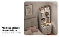 Space-Saving Multi-Tier Open bookshelf Modern Design bookshelf Storage Furniture for Book Lovers, Apartment Dwellers, Office Workers, Living Room, Bedroom, Library