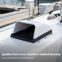 Sturdy Boat Cowl Vent with Base