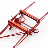 HO Scale Pantograph Metal Pantograph with Spring Mechanism Miniature Locomotive Part for Railway Layout