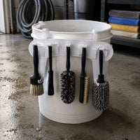 Detailing Pail Organizer Multi-Purpose Automotive Care Brush Hanger Easy To