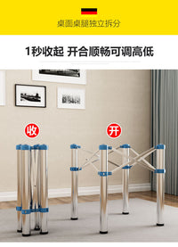 可折叠式麻将桌掼蛋桌简易餐桌两用型棋牌桌麻雀台手动手搓家用
