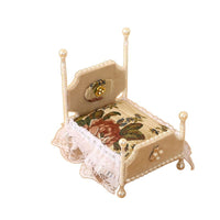 1:12 Dollhouse European Princess Bed and Double Sofa Set for OB11 Model Toys