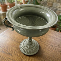 Pedestal Urn Planter Decorative Pedestal Planter Rustic for Garden, Gardeners