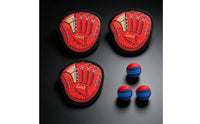 6 Pieces Catch and Toss Game Handheld Sticky Ball Set Soft for Beach, Pool, Kids
