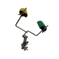 Orff Percussion Cowbell Mount with Extension Clamp Support for Drum Set