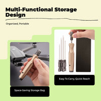 exact Screwdriver Set, RC Drone Repair Tool Kit, Hex Driver, Multi-Function Disassembly, Attractive Design, Compatible with DJI Agricultural Drones, Comfortable Grip
