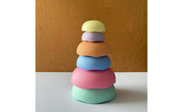 6 Pieces Foam Stepping Stones Set Stackable Balance Blocks Outdoor Play Equipment Indoor for Backyard