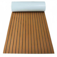 Waterproof EVA Foam Boat Decking Easy to Cut Self-Adhesive Deck Flooring Shock Absorbing Marine Traction Sheet 6mm Thick for DIY Enthusiasts