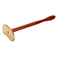 Brass Gua Sha Tool Long-Lasting Handheld Scraping Paddle Polished Border