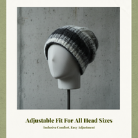 Unisex Thick Knit Winter Cap Warm Relaxed Breathable Hat