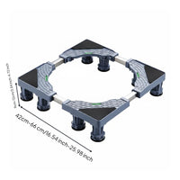 Washing Machine Stand Anti-Slip Appliance Dolly Stand Shock-Absorbing