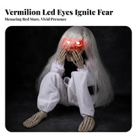 Compact Skeleton with Light-up Eyes